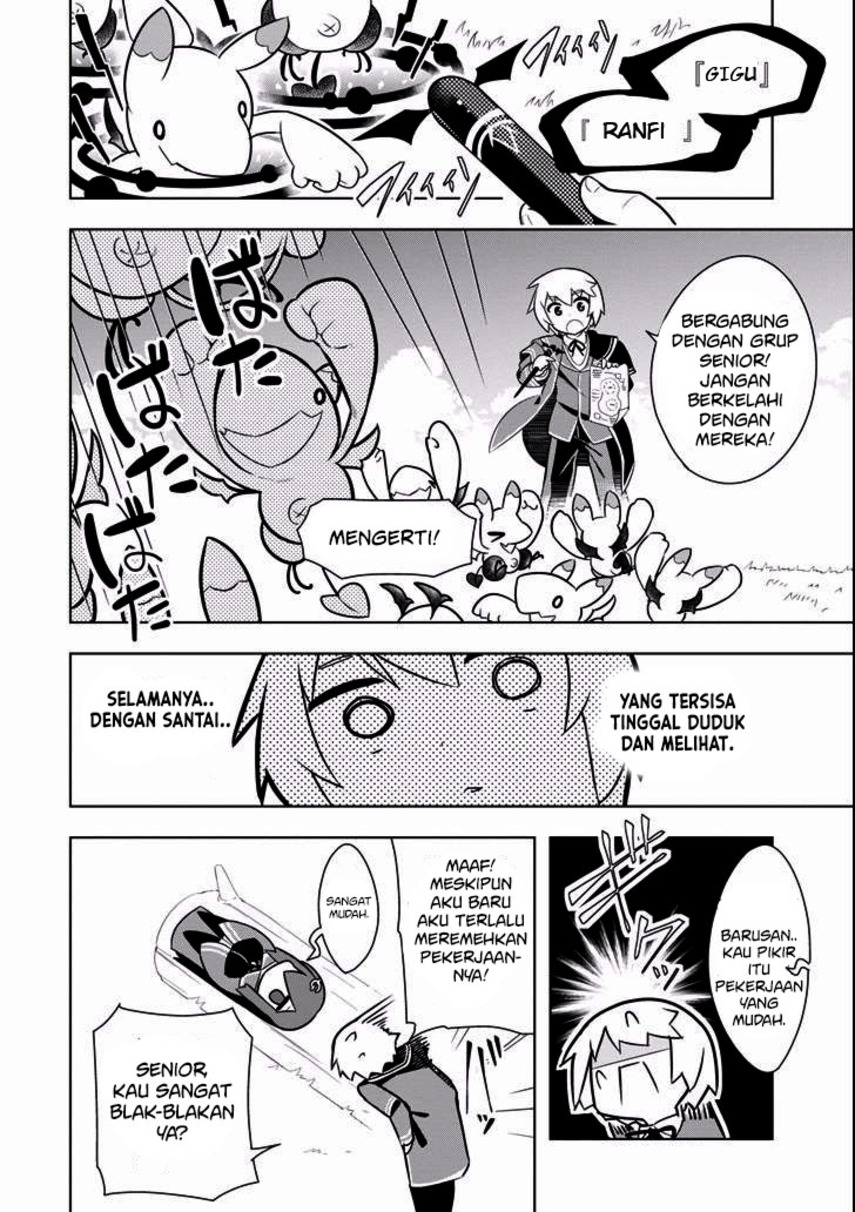 Wakamono no Kuro Mahou Hanare ga Shinkoku desu ga, Shuushoku shite Mitara Taiguu Iishi, Shachou mo Tsukaima mo Kawaikute Saikou desu Chapter 03.2 Gambar 11